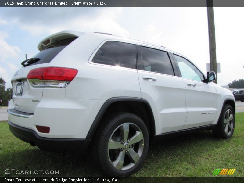Bright White / Black 2015 Jeep Grand Cherokee Limited