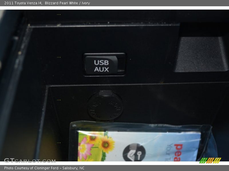 Blizzard Pearl White / Ivory 2011 Toyota Venza I4