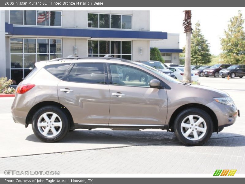 Tinted Bronze Metallic / Beige 2009 Nissan Murano SL