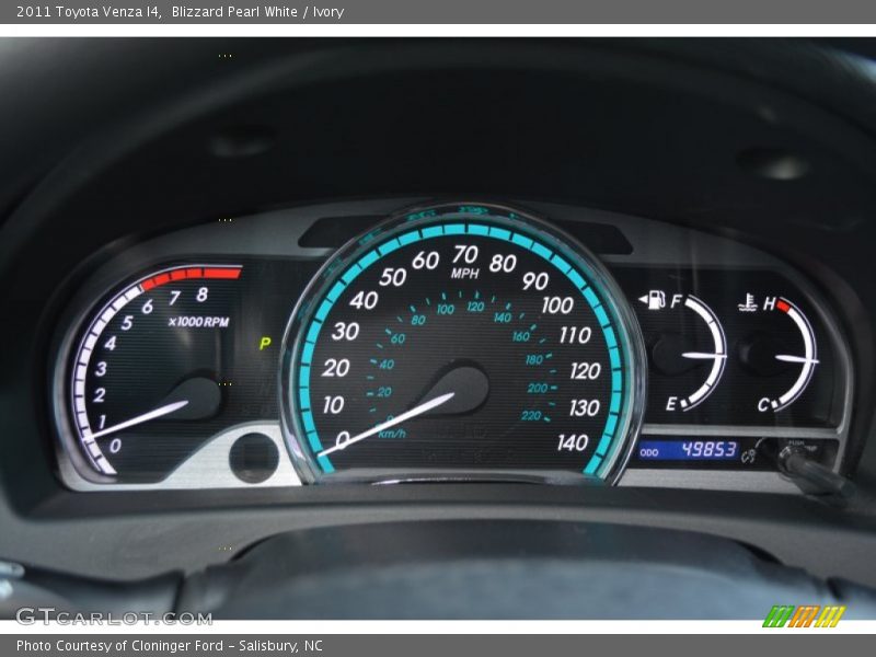 Blizzard Pearl White / Ivory 2011 Toyota Venza I4