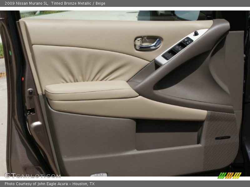Tinted Bronze Metallic / Beige 2009 Nissan Murano SL