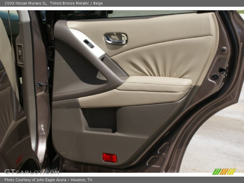 Tinted Bronze Metallic / Beige 2009 Nissan Murano SL