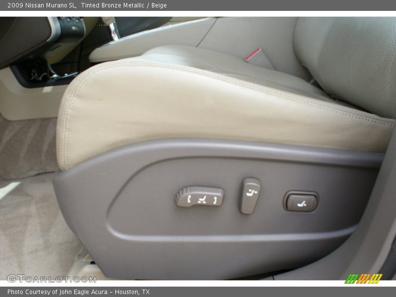 Tinted Bronze Metallic / Beige 2009 Nissan Murano SL