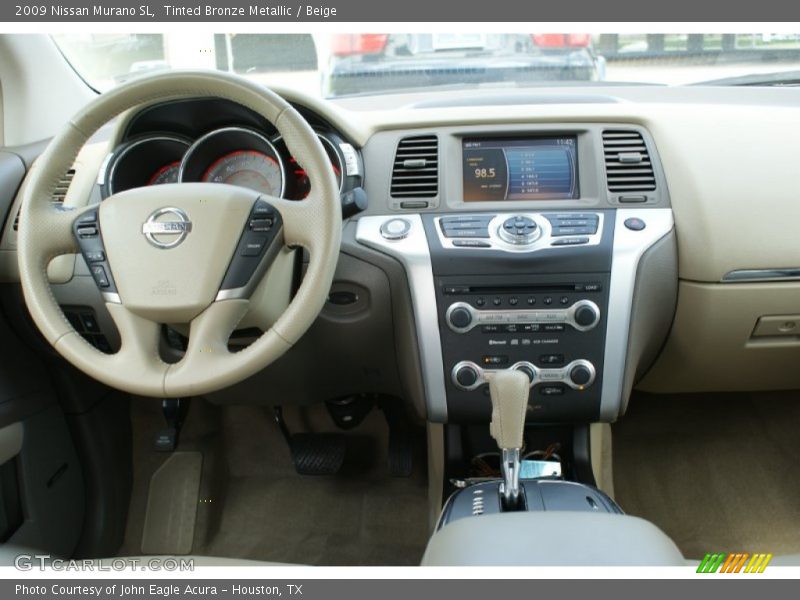 Tinted Bronze Metallic / Beige 2009 Nissan Murano SL