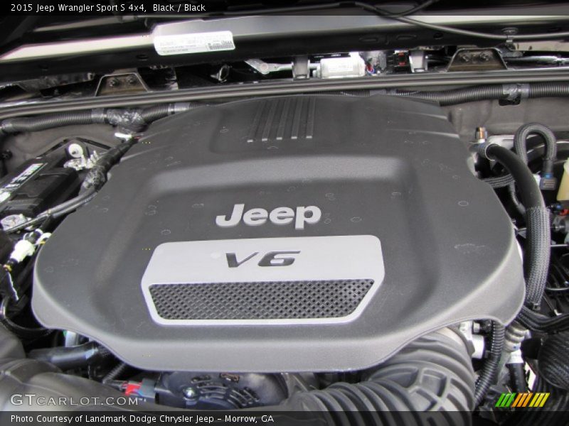 Black / Black 2015 Jeep Wrangler Sport S 4x4