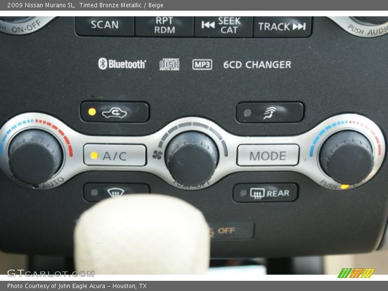 Tinted Bronze Metallic / Beige 2009 Nissan Murano SL
