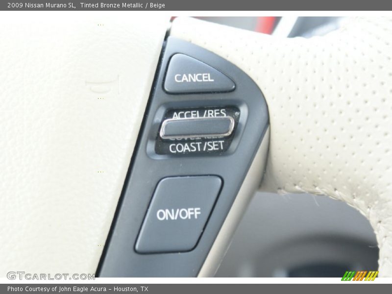 Tinted Bronze Metallic / Beige 2009 Nissan Murano SL