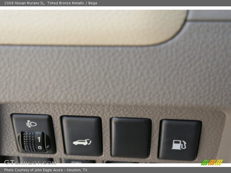 Tinted Bronze Metallic / Beige 2009 Nissan Murano SL