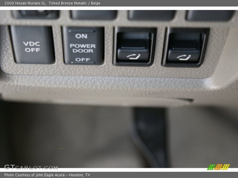 Tinted Bronze Metallic / Beige 2009 Nissan Murano SL