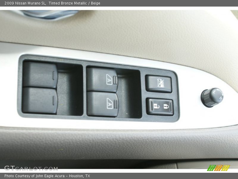 Tinted Bronze Metallic / Beige 2009 Nissan Murano SL