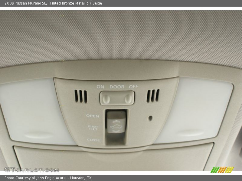 Tinted Bronze Metallic / Beige 2009 Nissan Murano SL