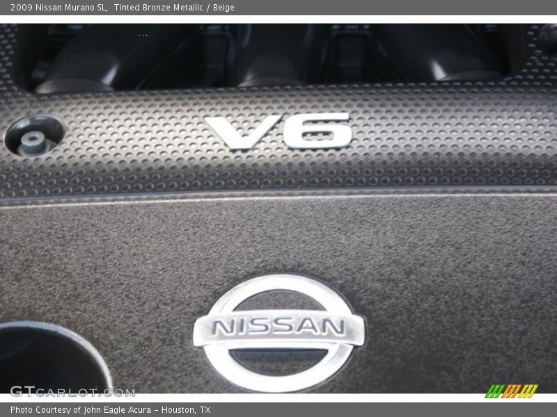 Tinted Bronze Metallic / Beige 2009 Nissan Murano SL