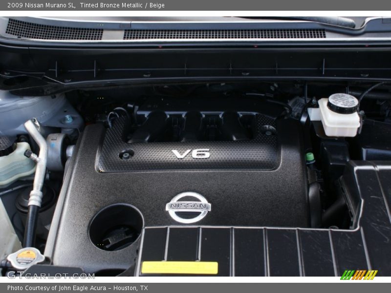 Tinted Bronze Metallic / Beige 2009 Nissan Murano SL