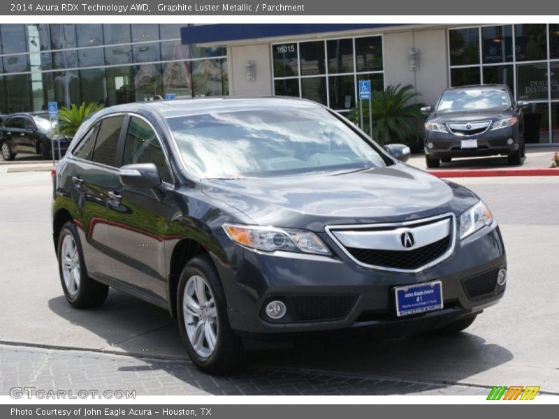 Graphite Luster Metallic / Parchment 2014 Acura RDX Technology AWD