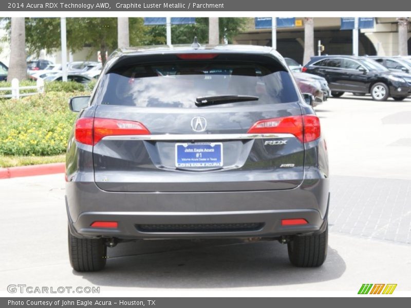 Graphite Luster Metallic / Parchment 2014 Acura RDX Technology AWD