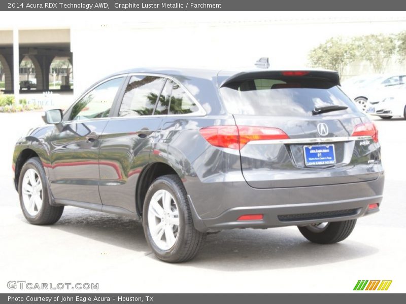 Graphite Luster Metallic / Parchment 2014 Acura RDX Technology AWD