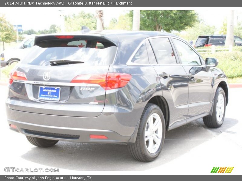 Graphite Luster Metallic / Parchment 2014 Acura RDX Technology AWD