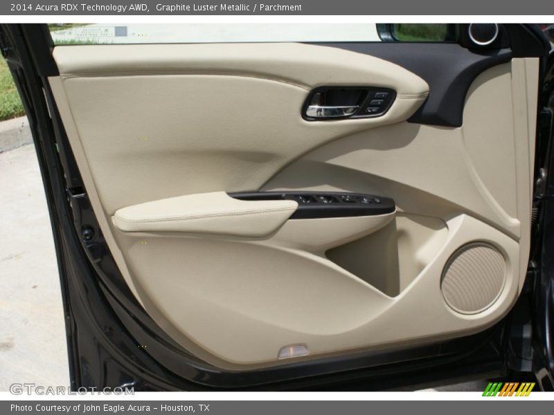 Graphite Luster Metallic / Parchment 2014 Acura RDX Technology AWD