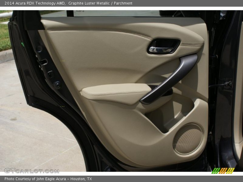 Graphite Luster Metallic / Parchment 2014 Acura RDX Technology AWD