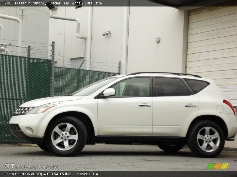 Glacier Pearl White / Cafe Latte 2005 Nissan Murano SL