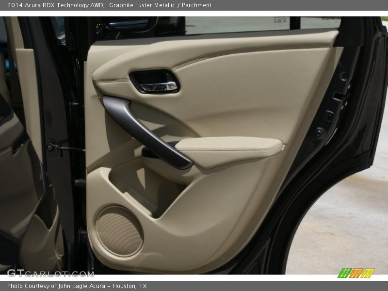 Graphite Luster Metallic / Parchment 2014 Acura RDX Technology AWD