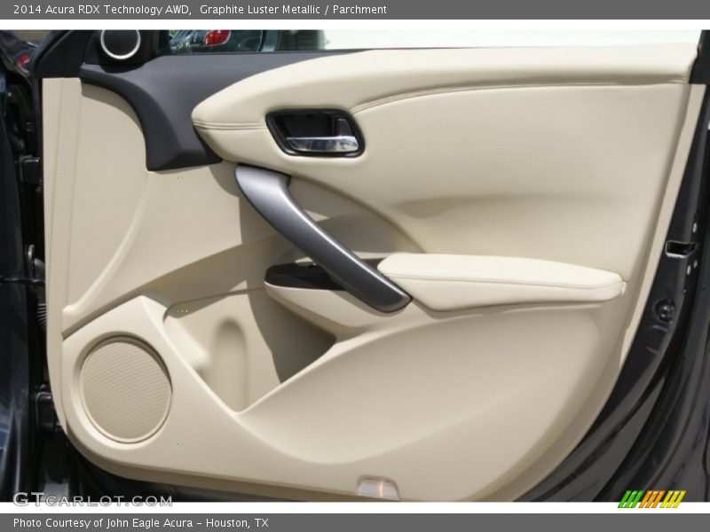 Graphite Luster Metallic / Parchment 2014 Acura RDX Technology AWD