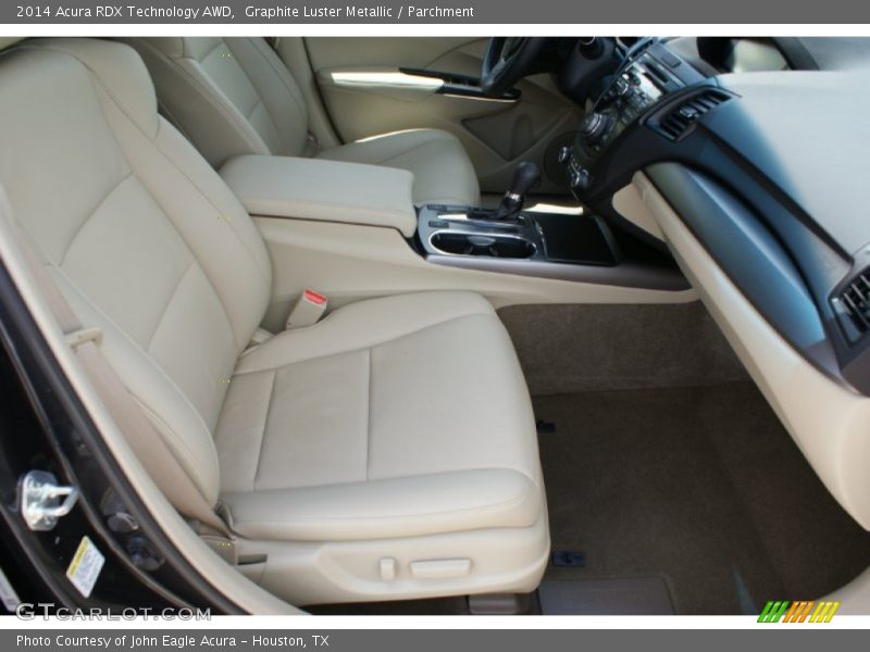 Graphite Luster Metallic / Parchment 2014 Acura RDX Technology AWD