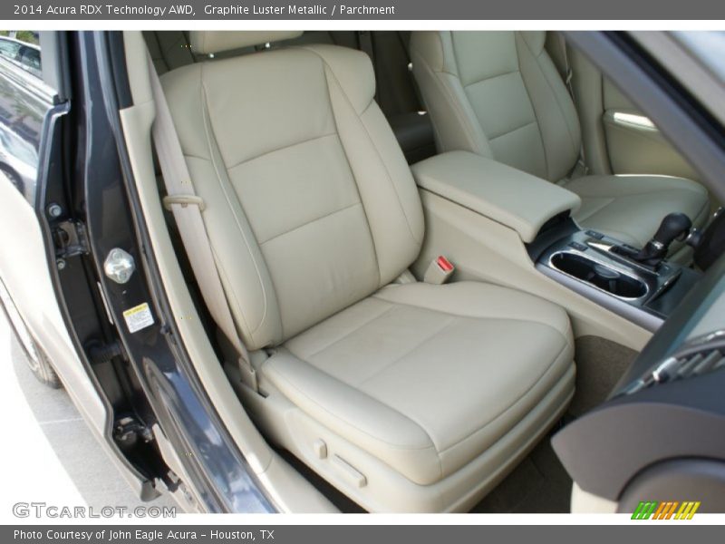 Graphite Luster Metallic / Parchment 2014 Acura RDX Technology AWD