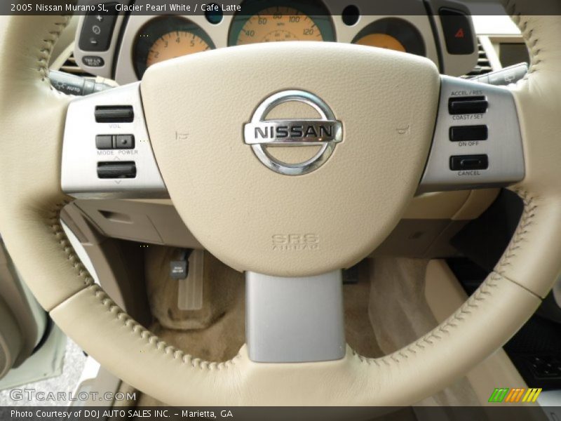 Glacier Pearl White / Cafe Latte 2005 Nissan Murano SL