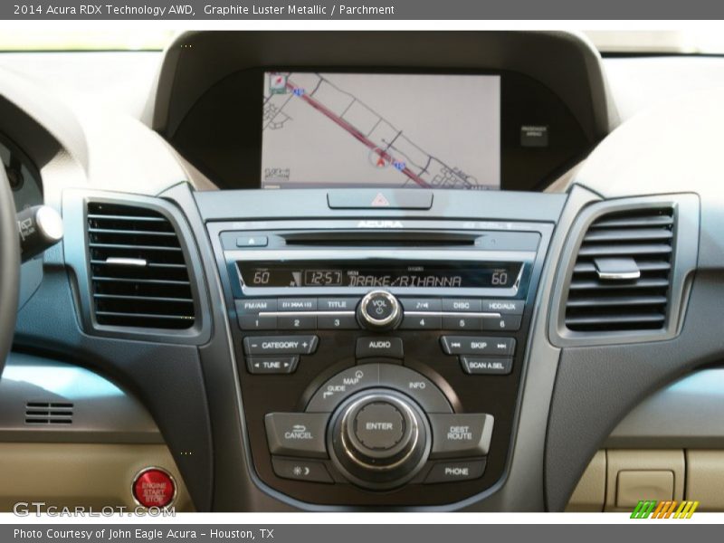 Graphite Luster Metallic / Parchment 2014 Acura RDX Technology AWD