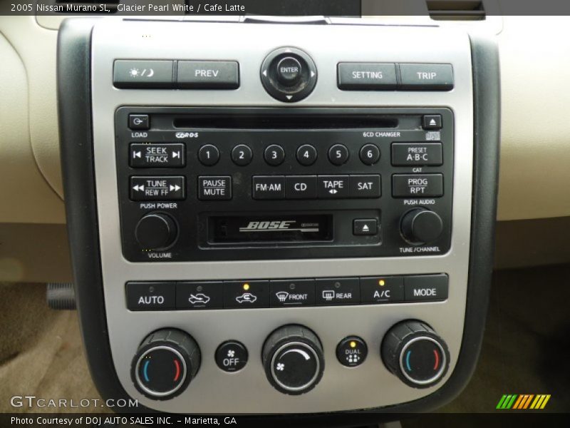 Glacier Pearl White / Cafe Latte 2005 Nissan Murano SL