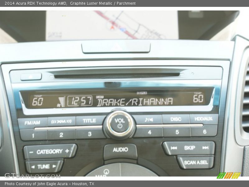 Graphite Luster Metallic / Parchment 2014 Acura RDX Technology AWD