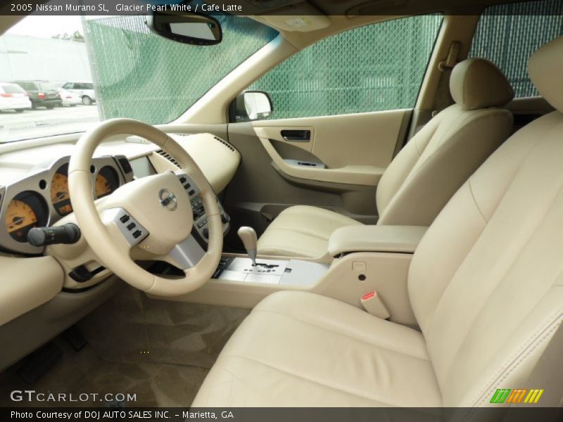 Glacier Pearl White / Cafe Latte 2005 Nissan Murano SL