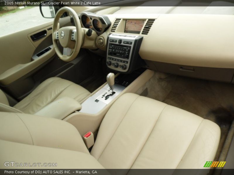 Glacier Pearl White / Cafe Latte 2005 Nissan Murano SL