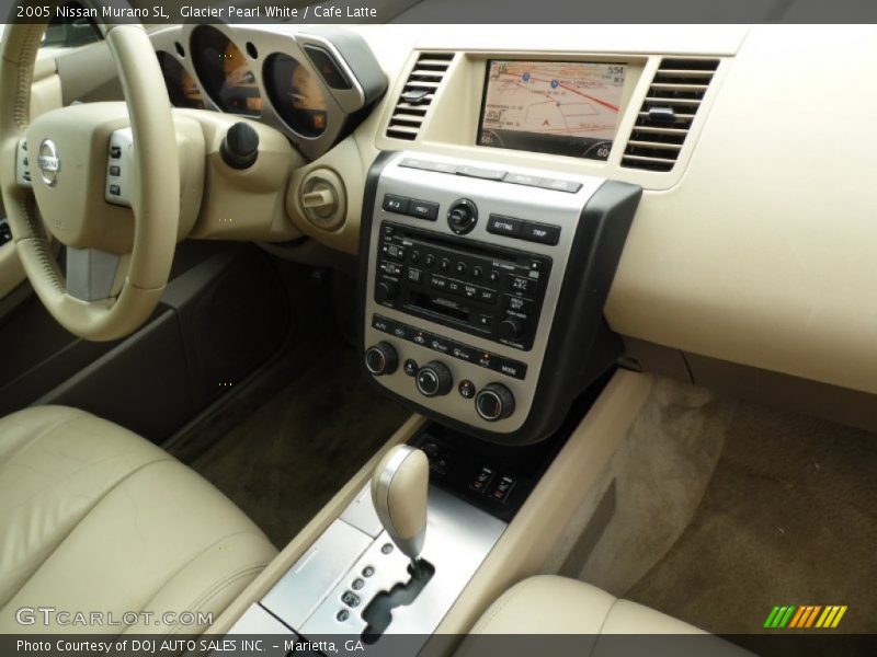 Glacier Pearl White / Cafe Latte 2005 Nissan Murano SL