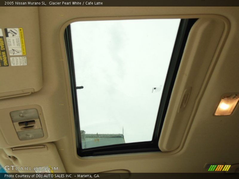 Glacier Pearl White / Cafe Latte 2005 Nissan Murano SL