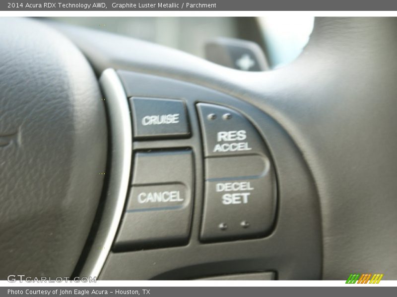 Graphite Luster Metallic / Parchment 2014 Acura RDX Technology AWD