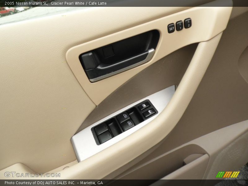 Glacier Pearl White / Cafe Latte 2005 Nissan Murano SL