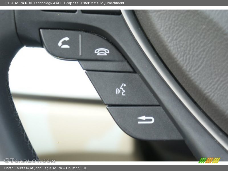 Graphite Luster Metallic / Parchment 2014 Acura RDX Technology AWD