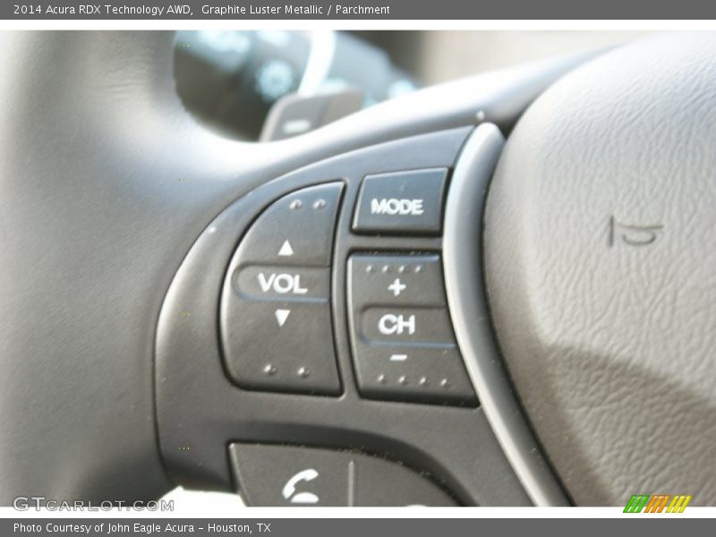 Graphite Luster Metallic / Parchment 2014 Acura RDX Technology AWD