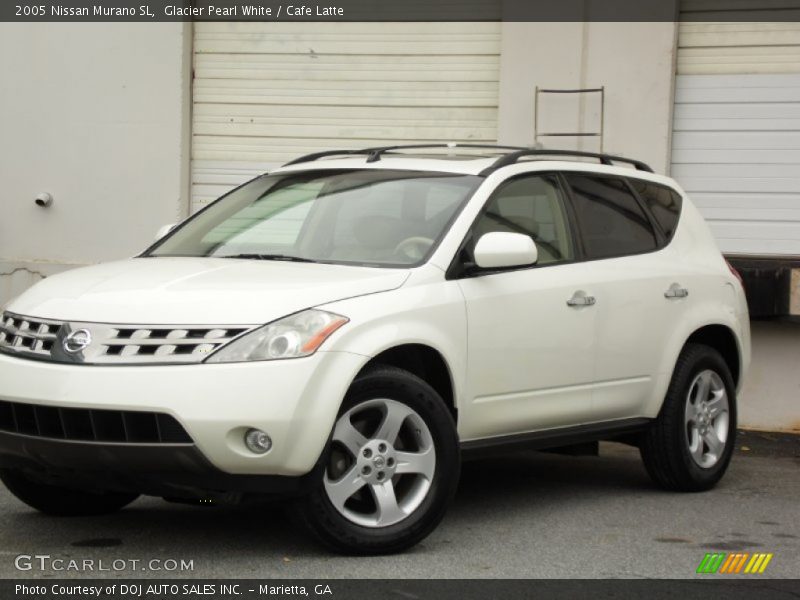 Glacier Pearl White / Cafe Latte 2005 Nissan Murano SL