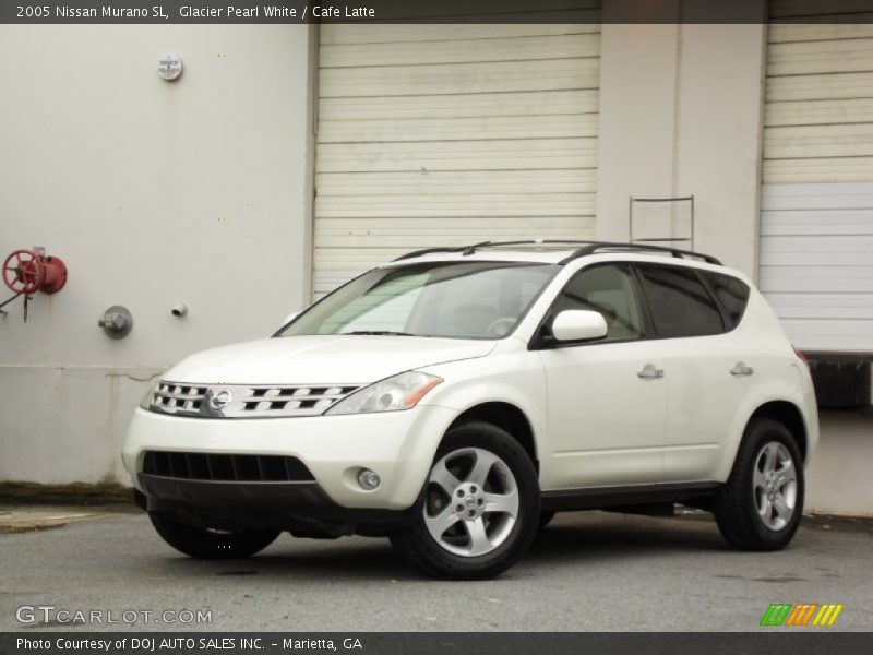 Glacier Pearl White / Cafe Latte 2005 Nissan Murano SL