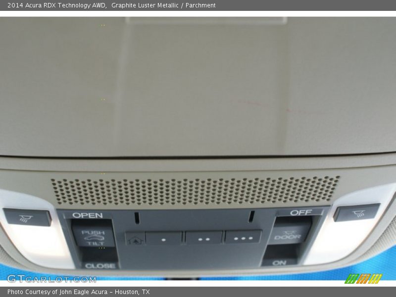Graphite Luster Metallic / Parchment 2014 Acura RDX Technology AWD