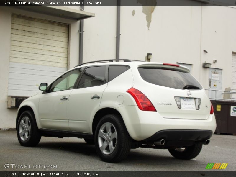 Glacier Pearl White / Cafe Latte 2005 Nissan Murano SL