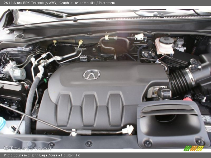 Graphite Luster Metallic / Parchment 2014 Acura RDX Technology AWD