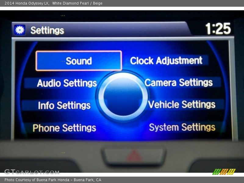 White Diamond Pearl / Beige 2014 Honda Odyssey LX