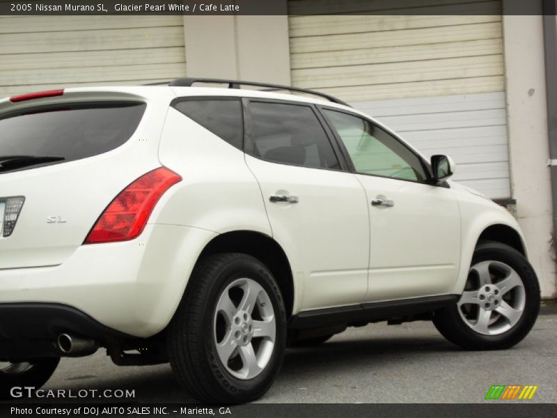 Glacier Pearl White / Cafe Latte 2005 Nissan Murano SL