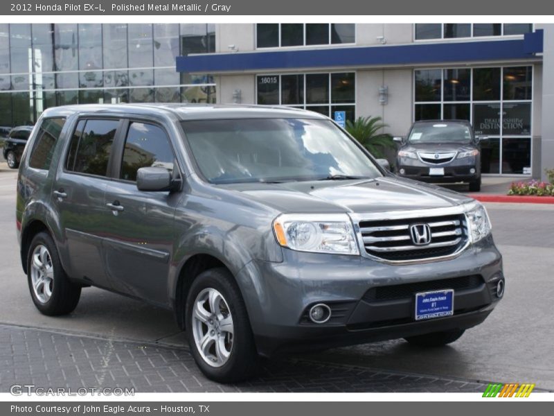 Polished Metal Metallic / Gray 2012 Honda Pilot EX-L