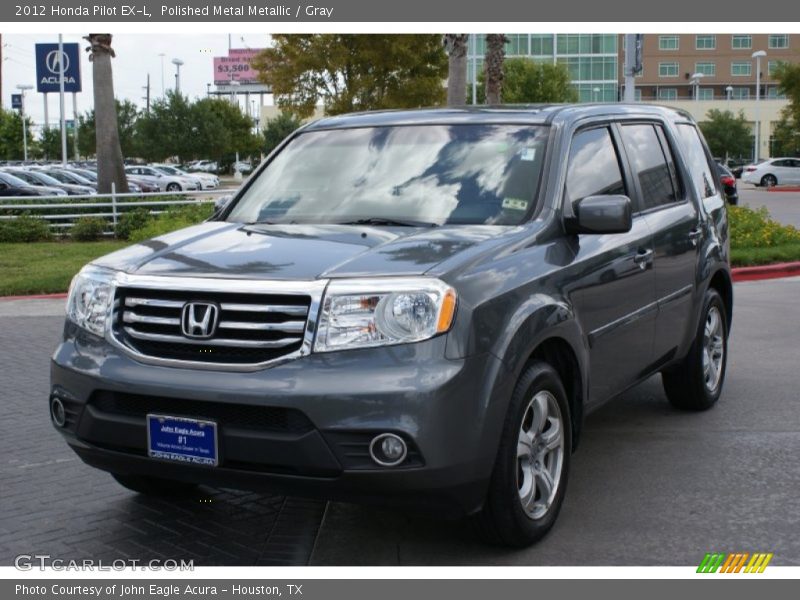 Polished Metal Metallic / Gray 2012 Honda Pilot EX-L