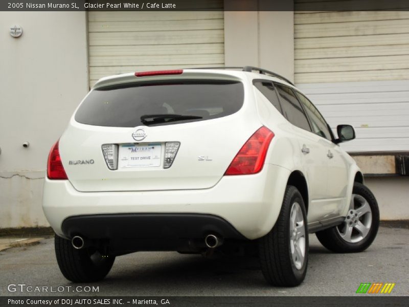 Glacier Pearl White / Cafe Latte 2005 Nissan Murano SL